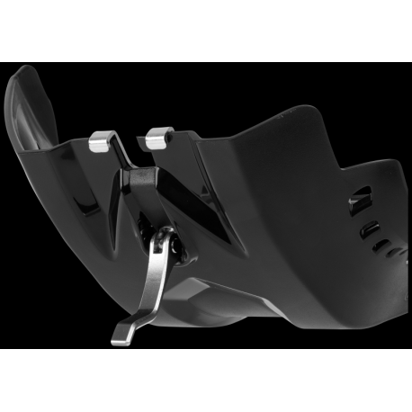 Polisport, kryt pod motor Fortress Skid Plate, KTM SX-F/EXCF 17-19 Husqvarna FC 250/350 `17-19 FE 250/300 `17-19, černá barva